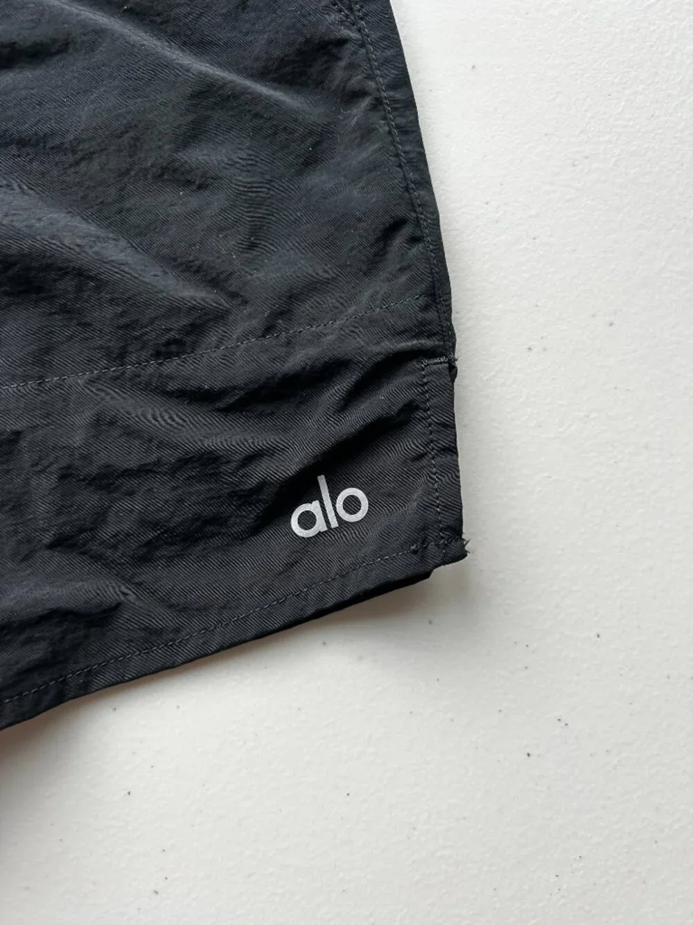 ALO Alumni Short in Black - Size: Small